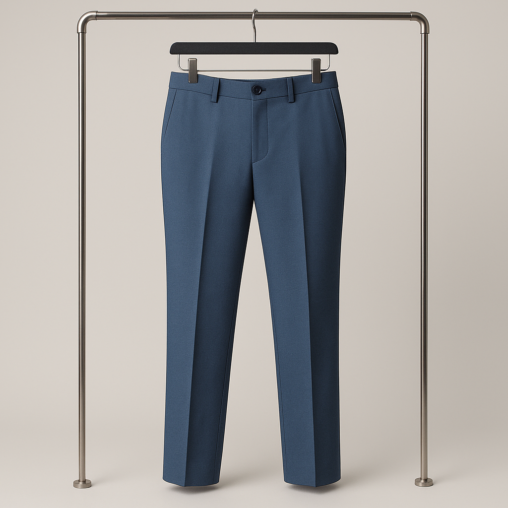 medium blue dress pant