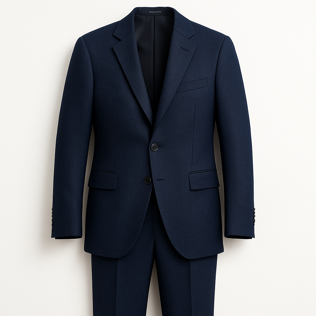 Navy Blue two piece suit