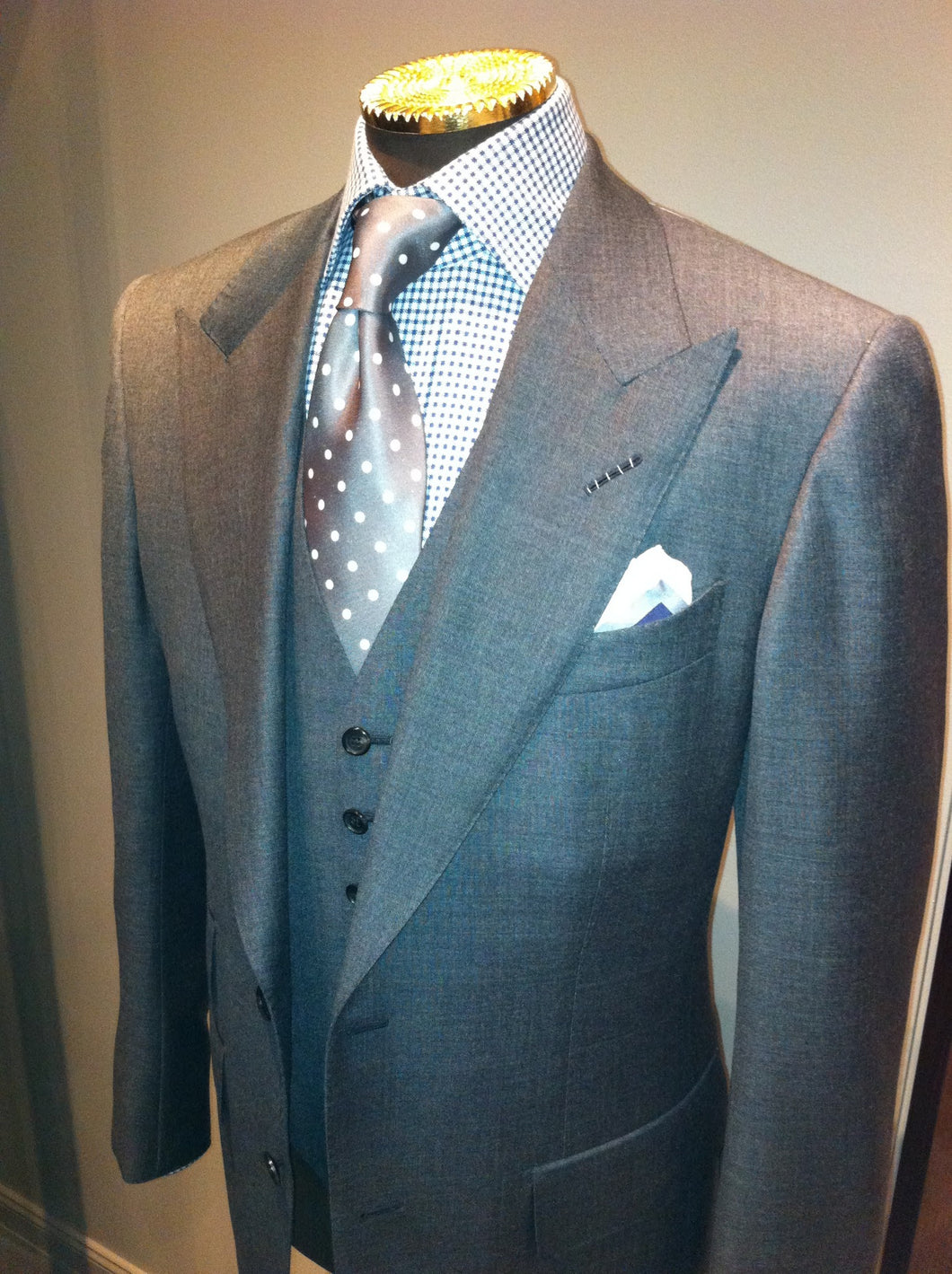 Fredric Sharkskin Suit