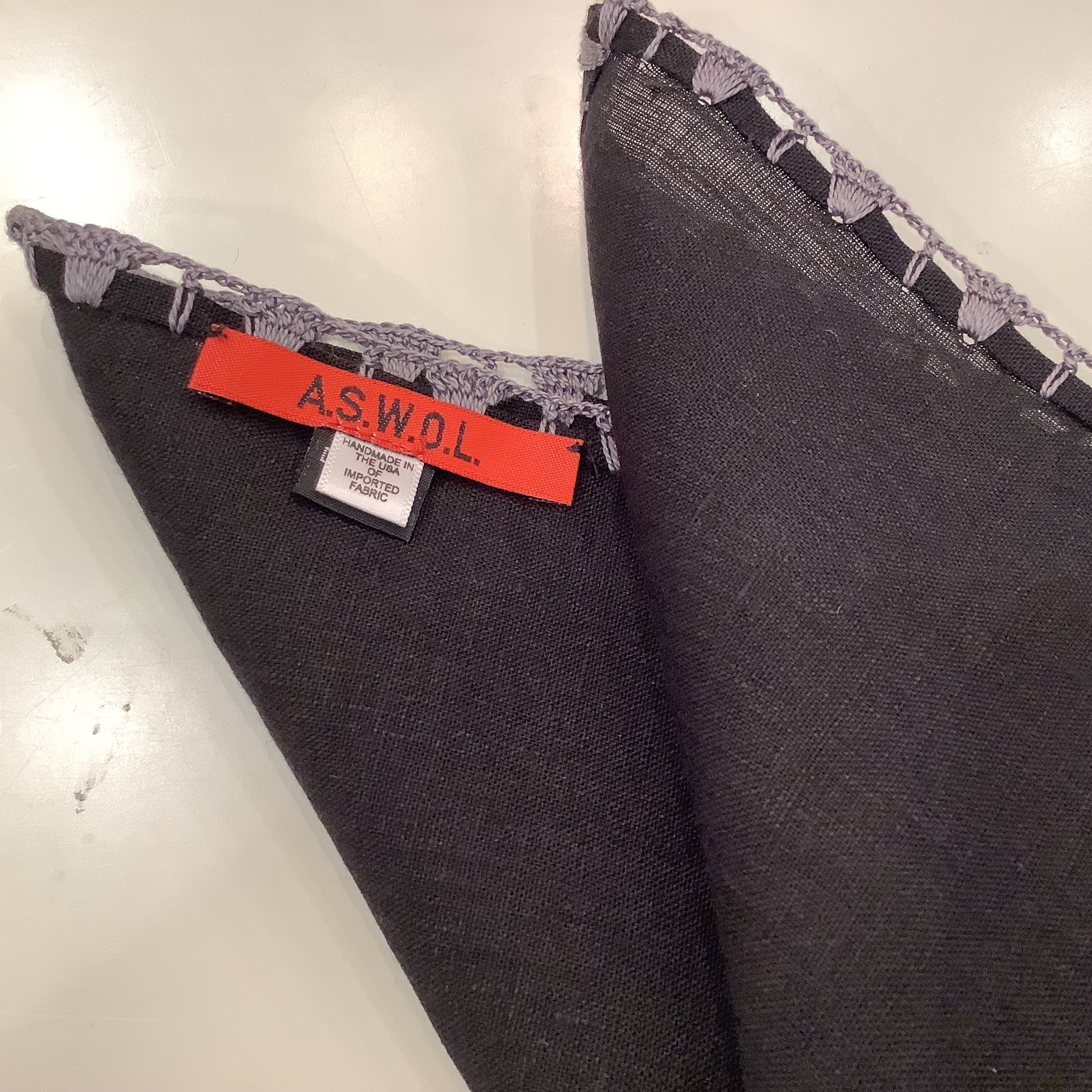 JF hand stitched pocket squares.