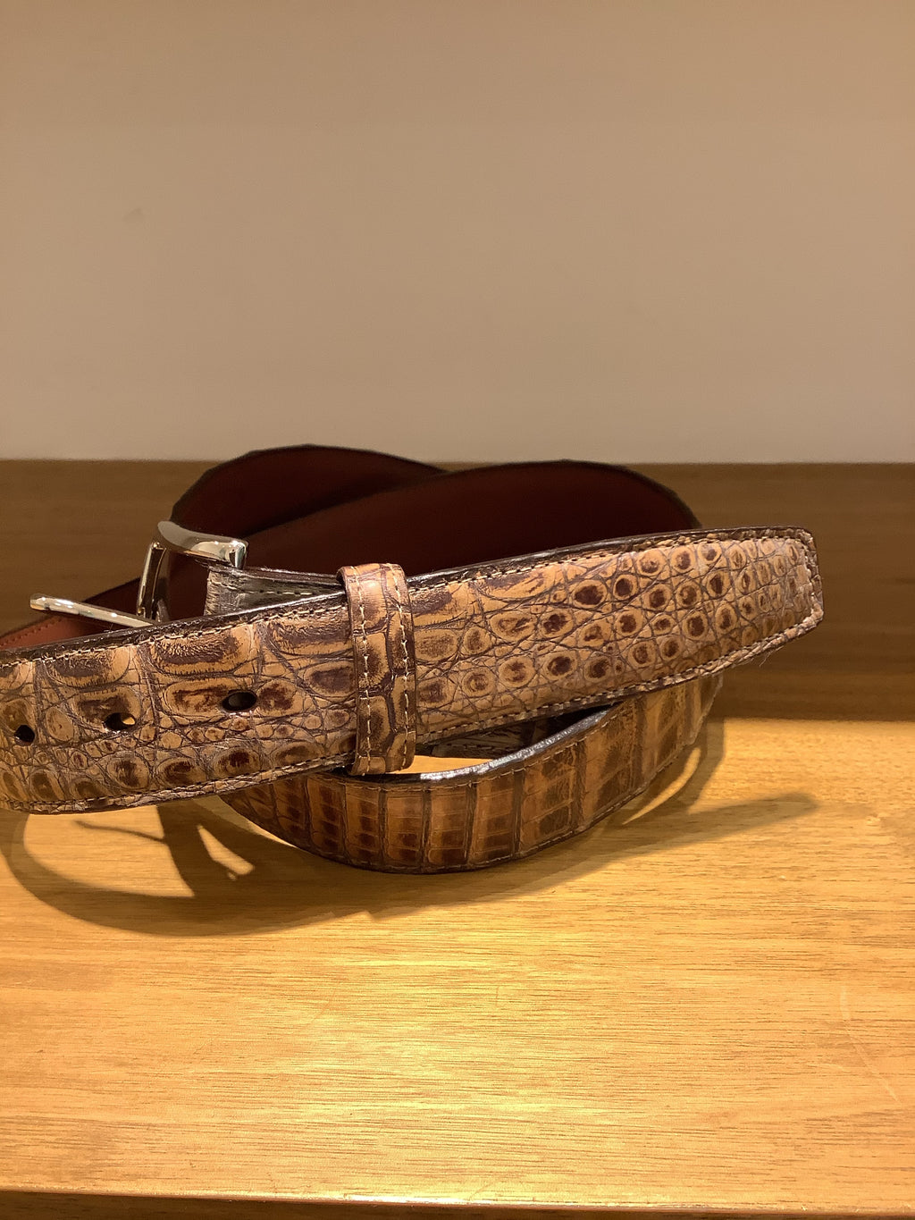 Pecan Burnished Caimen