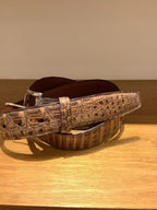 Pecan Burnished Caimen