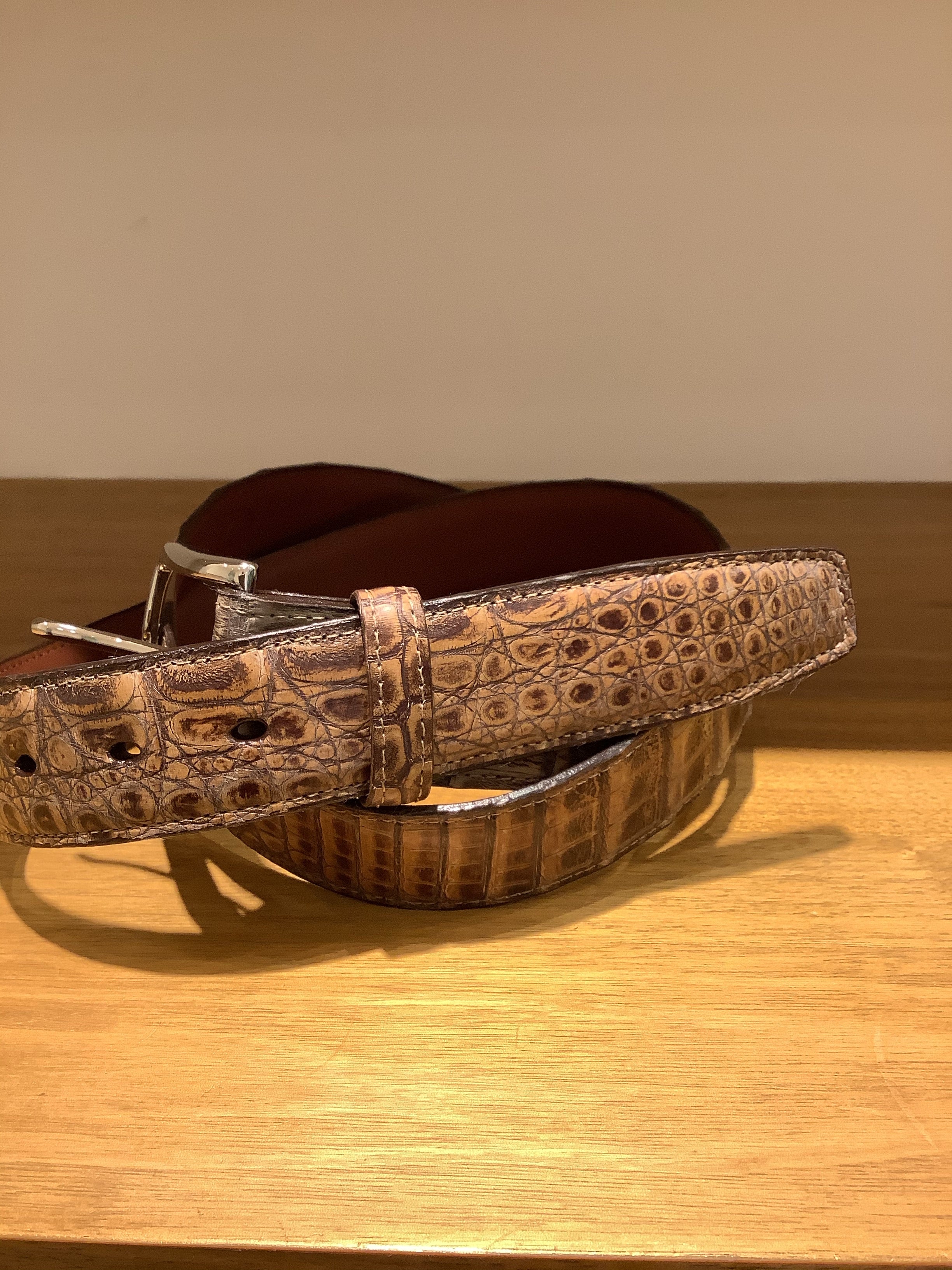 Pecan Burnished Caimen